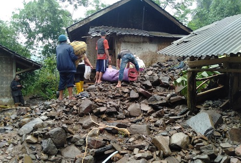 Tiga Desa Di Cisewu Diterjang Banjir Dan Tanah Longsor | SIN Babel